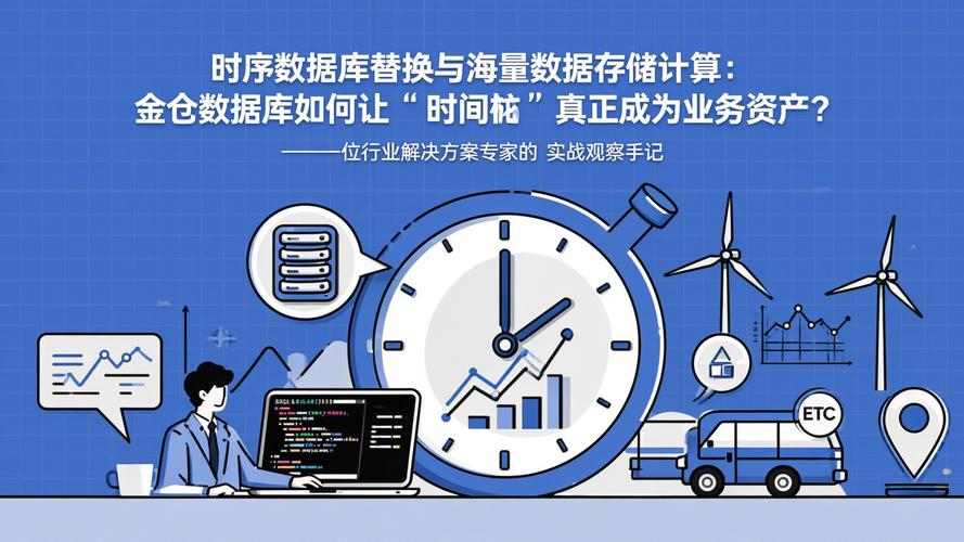 时序数据库替换与海量数据存储计算 金仓数据库如何让“时间戳”真正成为数据处理和存储服务的核心